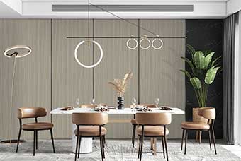 泉州轻奢风格-餐厅