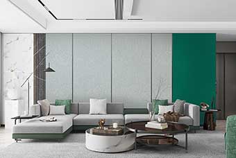 泉州轻奢风格-客厅