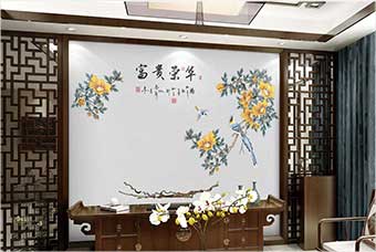 泉州森佰汇航空纤维墙咔(富贵荣华)