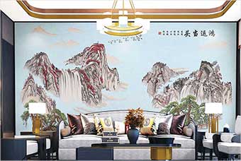 泉州森佰汇航空纤维墙咔（鸿运当头）